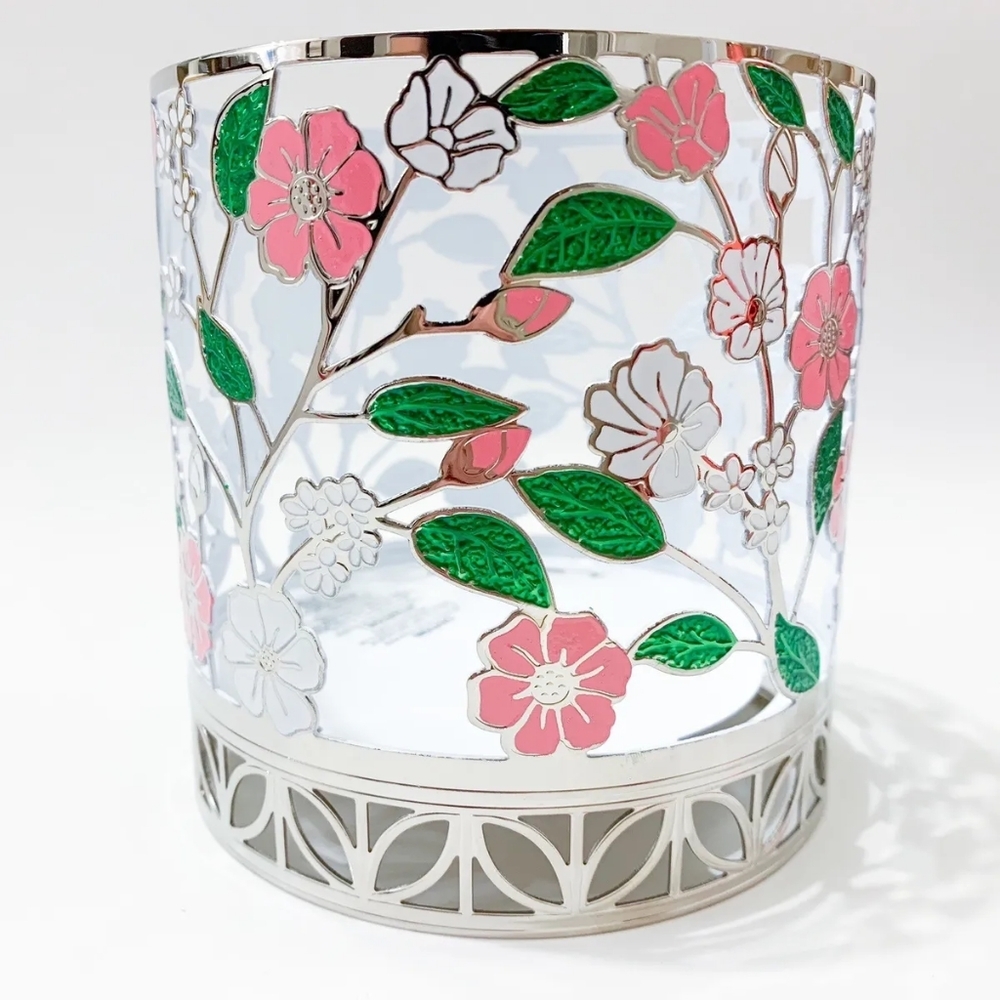 Bath & Body Works Floral Toss 3-Wick Candle Holder
